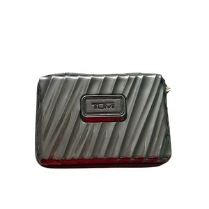 TUMI Black Toiletry Travel Zip Up Box
